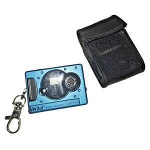 Vivitar 3 in 1 Mini Digital keychain Camera FOR PARTS ONLY / UNTESTED